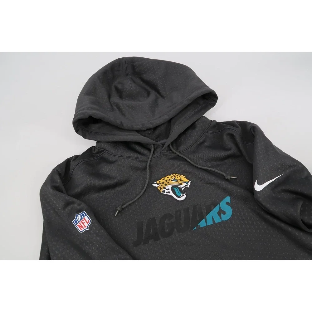 Nike Jacksonville Jaguars Mens XXL On Field Therma Fit Hoodie Team Issued Player
